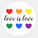 Search for love is love lgbt stickers Queer