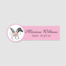Search for hair stylist name tags Elegant