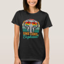 Search for elephant womens tshirts World