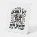 Search for funny dog signs Wolf