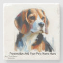 Search for beagles coasters Black and white