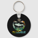 Search for my mind rounded key rings Humour
