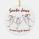 Search for jaws christmas tree decorations Santa