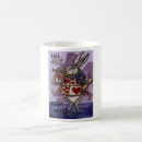 Search for alice in wonderland rabbit mugs White