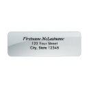 Search for glossy return address labels Shiny