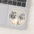 Search for smiling dog stickers Black