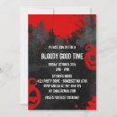 Search for bloody halloween invitations Spooktacular