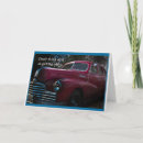 Search for vintage car humor cards Over the hill