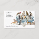 Search for pet care business cards Cat