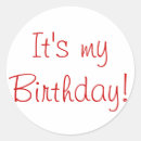Search for my birthday stickers It's