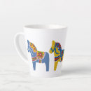 Search for dala horses mugs Red