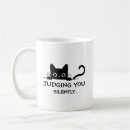Search for sarcastic cat mugs Funny black cat