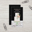 Search for cake designer business cards Marble