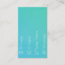 Search for social network business cards Twitter
