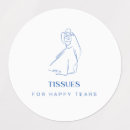 Search for tissue wedding stickers Elegant