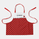 Search for polka dot aprons Girl