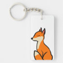 Search for fox graphic key rings Cute