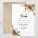 Search for men 50th birthday invitations Elegant