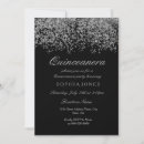 Search for black silver quinceanera invitations Party