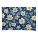 Search for white pillowcases Dark blue