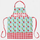 Search for red check gingham aprons Cute