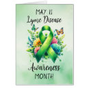 Search for lime green ribbon postcards Lyme disease