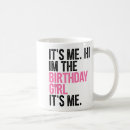 Search for its a girl mugs Birthday