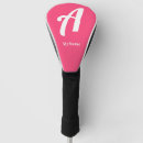 Search for monogrammed golf head covers Sport