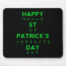 Search for st paddys mousepads Happy