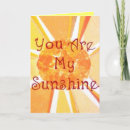 Search for you are my sunshine cards Yellow