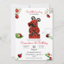Search for lady bug birthday invitations Simple