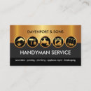Search for handyman business cards Construction
