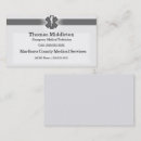 Search for emergency medical services business cards Technician