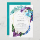 Search for orchid bridal shower invitations Watercolor
