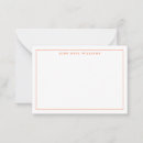 Search for orange note cards Modern