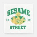 Search for oscar the grouch sesame street napkins Retro