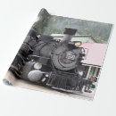 Search for steam train wrapping paper Railway