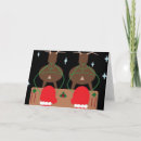 Search for santa sleigh reindeer cards Elves