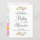 Search for welcome baby shower invitations Watercolor