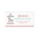 Search for carousel return address labels Birthday