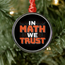 Search for funny math teacher christmas tree decorations Geek