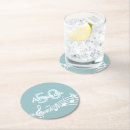 Search for music notes coasters White