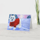 Search for west highland white terrier christmas cards Cute