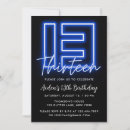 Search for thirteenth invitations Neon
