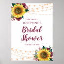 Search for sunflower bridal shower posters Country