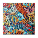 Search for coral color tiles Ocean