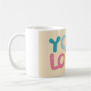 Search for typography design mugs Minimalist