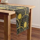 Search for black and gold art deco table runners Vintage