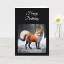 Search for fox birthday cards Nature