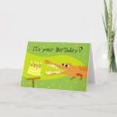 Search for crocodile birthday cards Cake